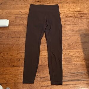 Lululemon Athletica Dark Brown Leggings